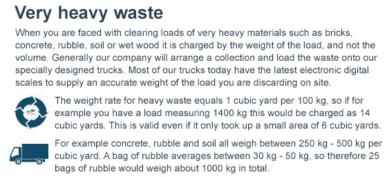 waste disposal with a free quote across wd1